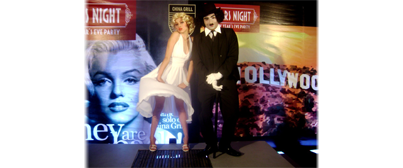 Marilyn Monroe y Charles Chaplin, Eventos Temáticos, Macllam Producciones